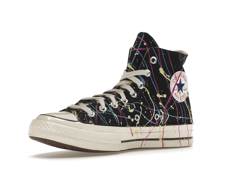 Converse Chuck Taylor All Star 70 Hi Archive Paint Splatter Black