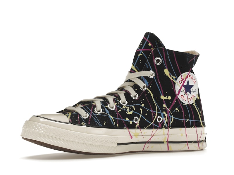 Converse Chuck Taylor All Star 70 Hi Archive Paint Splatter Black