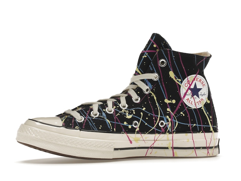 Converse Chuck Taylor All Star 70 Hi Archive Paint Splatter Black