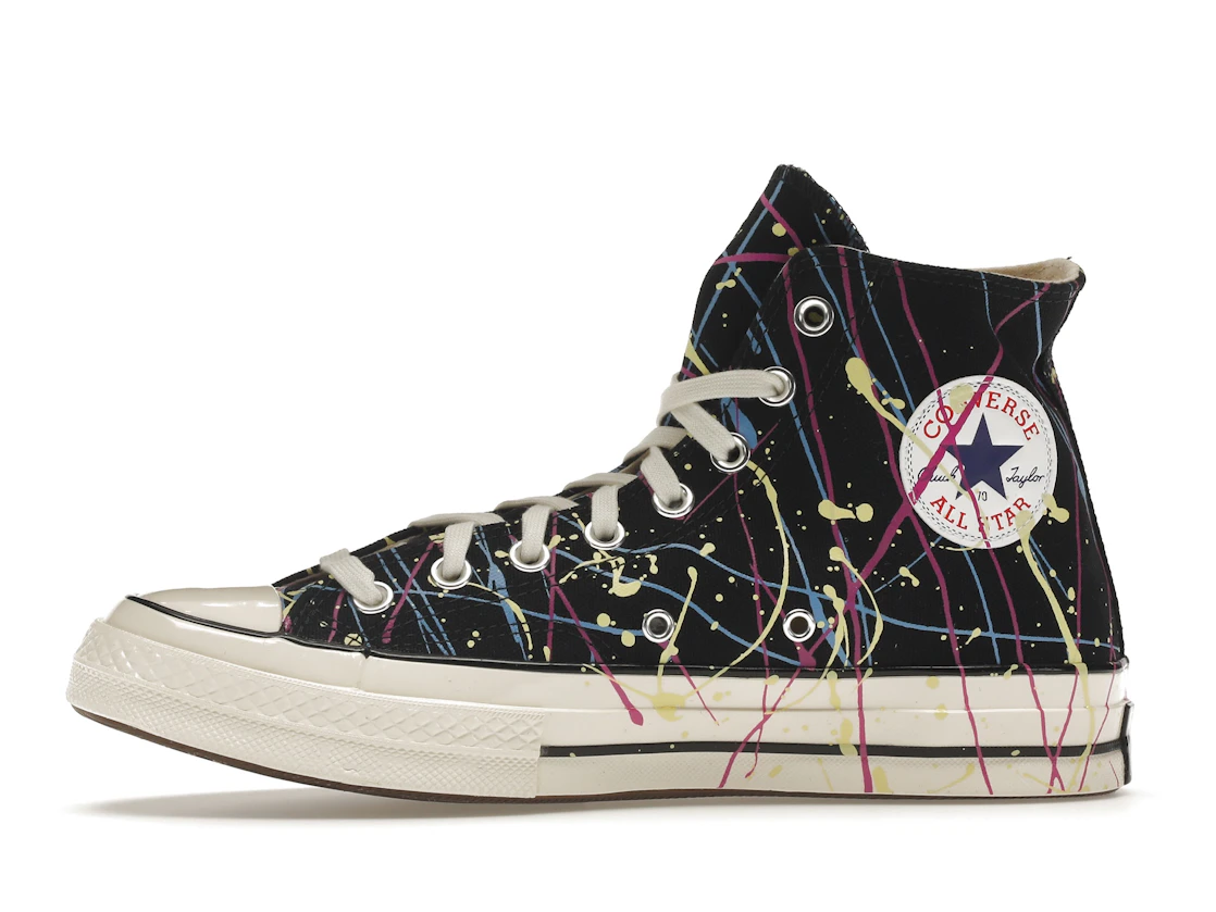 Converse Chuck Taylor All Star 70 Hi Archive Paint Splatter Black