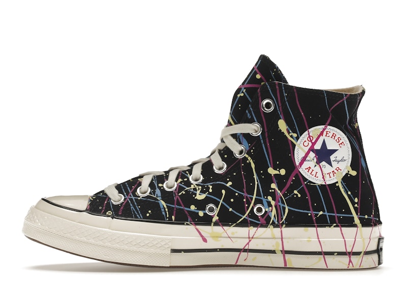 Converse Chuck Taylor All Star 70 Hi Archive Paint Splatter Black