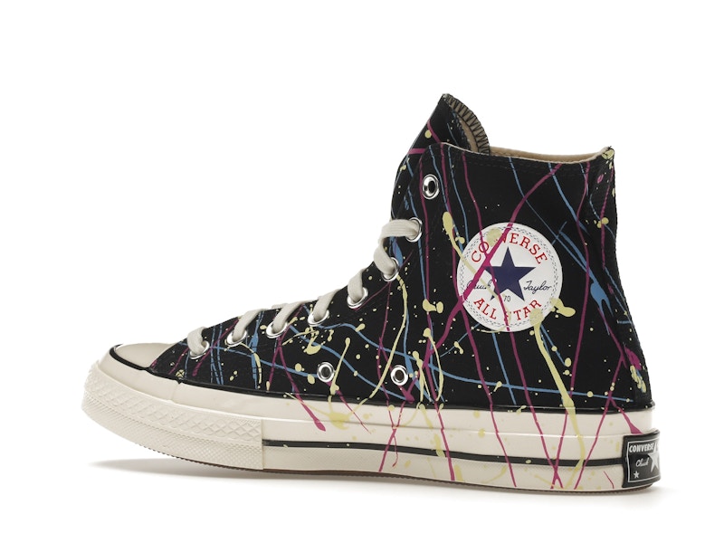 Converse Chuck Taylor All Star 70 Hi Archive Paint Splatter Black
