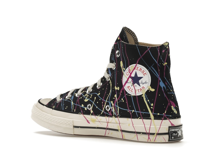 Converse Chuck Taylor All Star 70 Hi Archive Paint Splatter Black