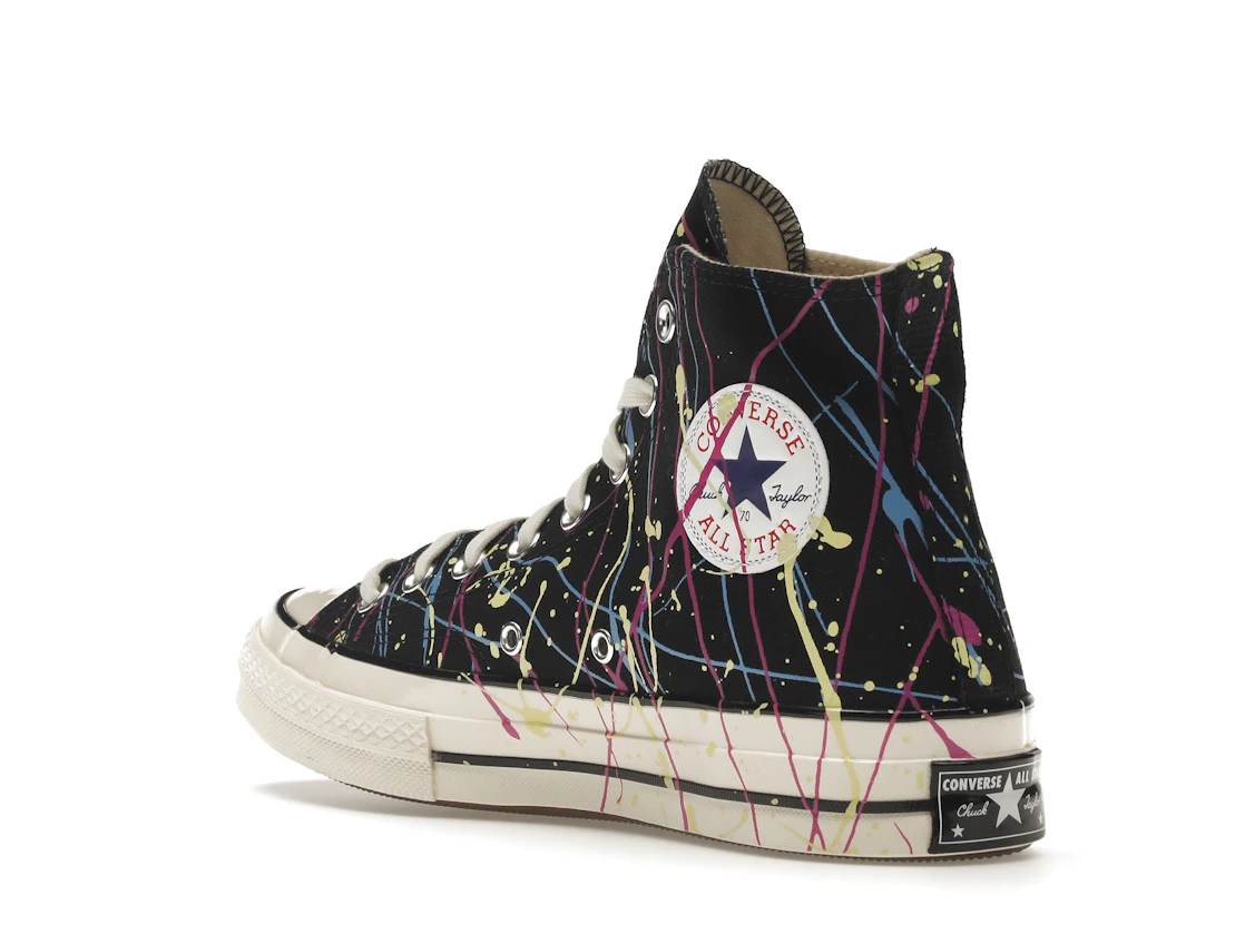 Converse Chuck Taylor All Star 70 Hi Archive Paint Splatter Black