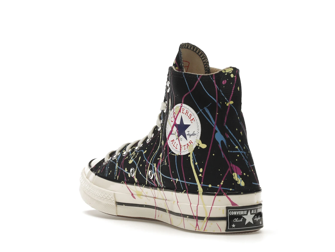 Converse Chuck Taylor All Star 70 Hi Archive Paint Splatter Black