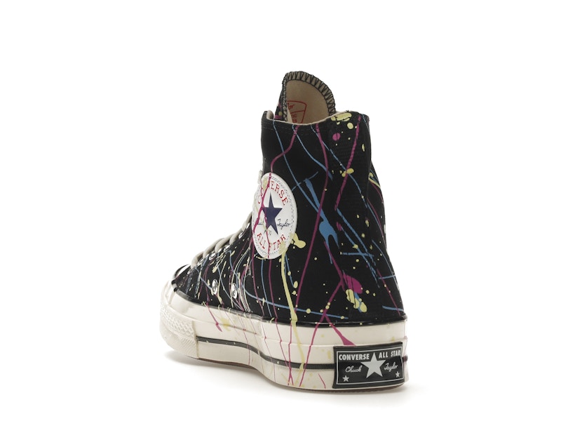 Converse Chuck Taylor All Star 70 Hi Archive Paint Splatter Black