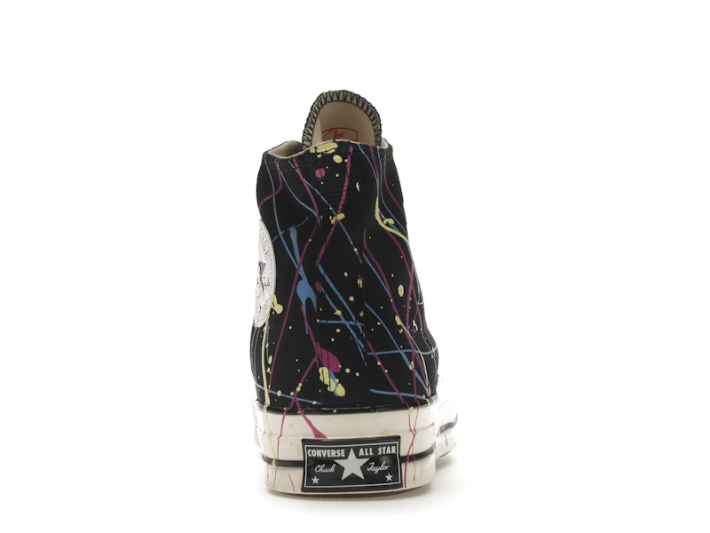 Converse Chuck Taylor All Star 70 Hi Archive Paint Splatter Black