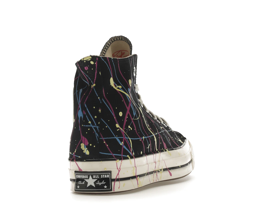 Converse Chuck Taylor All Star 70 Hi Archive Paint Splatter Black