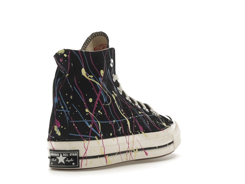 Converse Chuck Taylor All Star 70 Hi Archive Paint Splatter Black