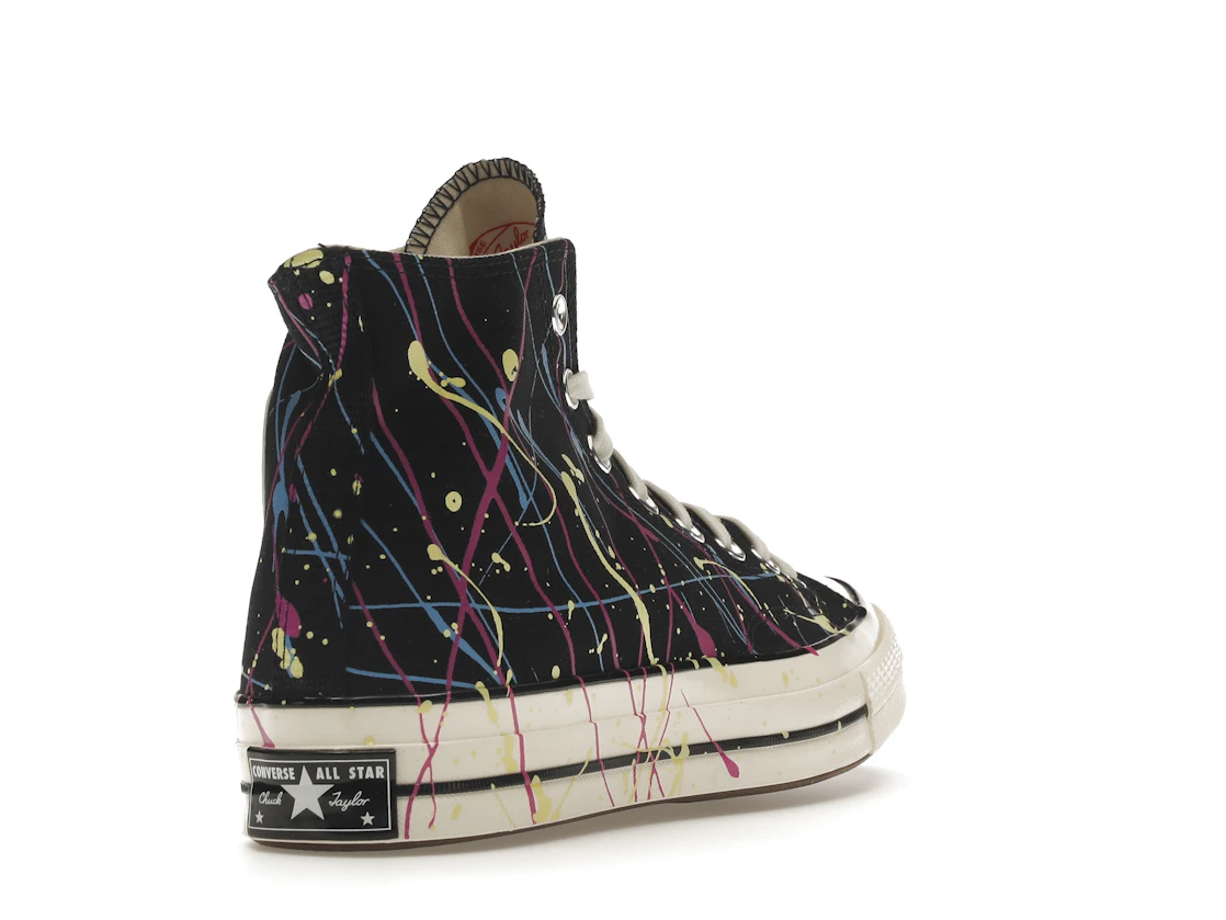 Converse Chuck Taylor All Star 70 Hi Archive Paint Splatter Black