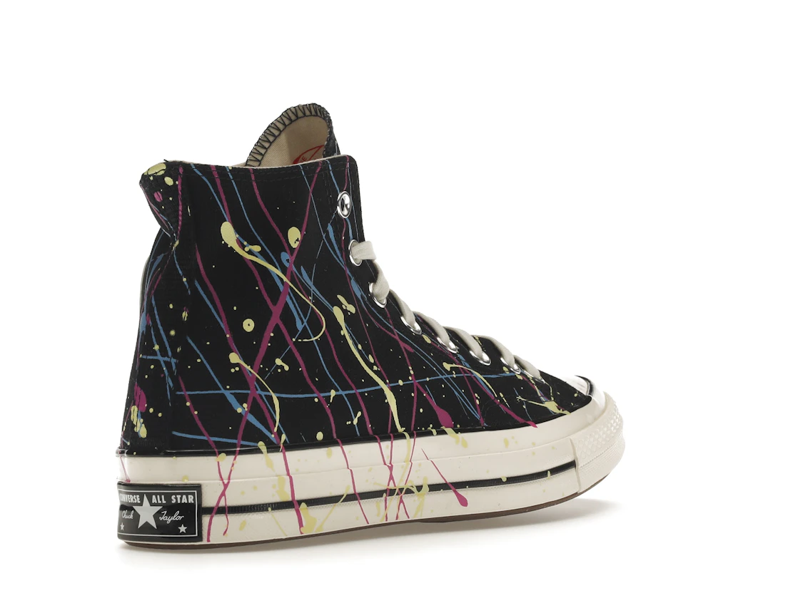 Converse Chuck Taylor All Star 70 Hi Archive Paint Splatter Black