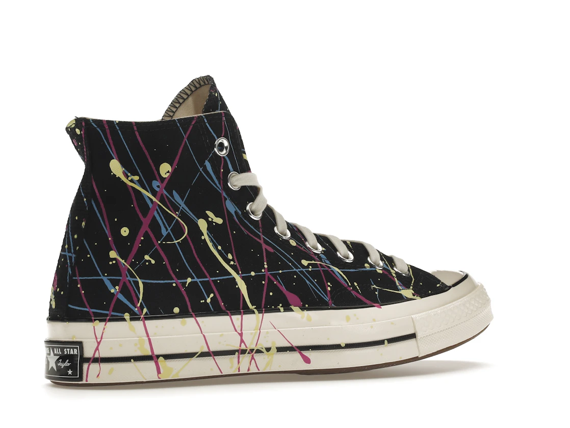 Converse Chuck Taylor All Star 70 Hi Archive Paint Splatter Black