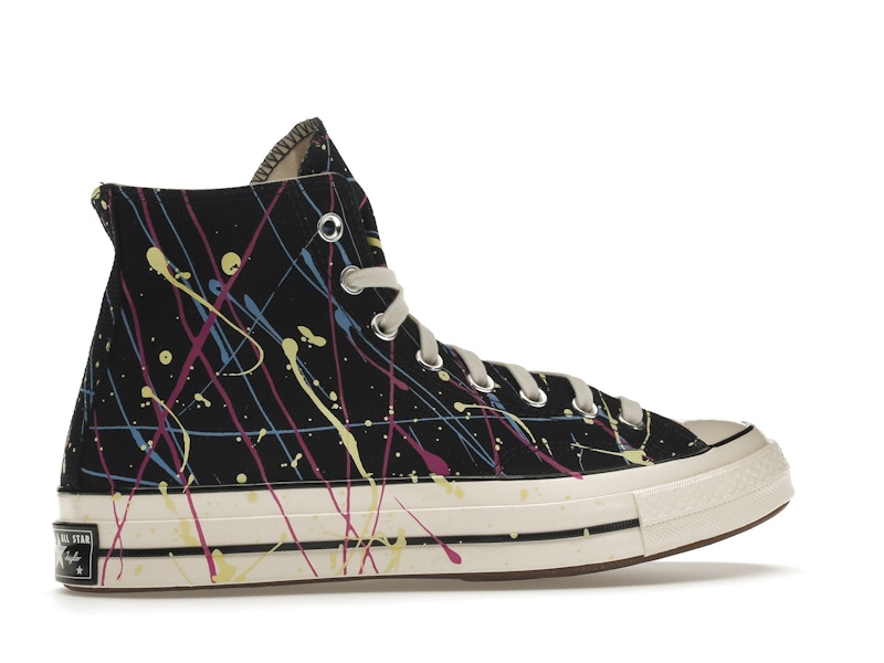Converse Chuck Taylor All Star 70 Hi Archive Paint Splatter Black