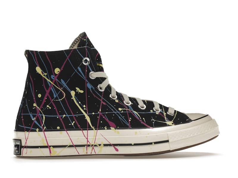 Converse Chuck Taylor All Star 70 Hi Archive Paint Splatter Black