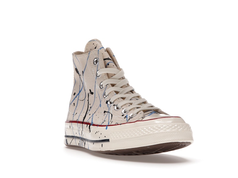 Converse Chuck Taylor All Star 70 Hi Archive Paint Splatter Egret