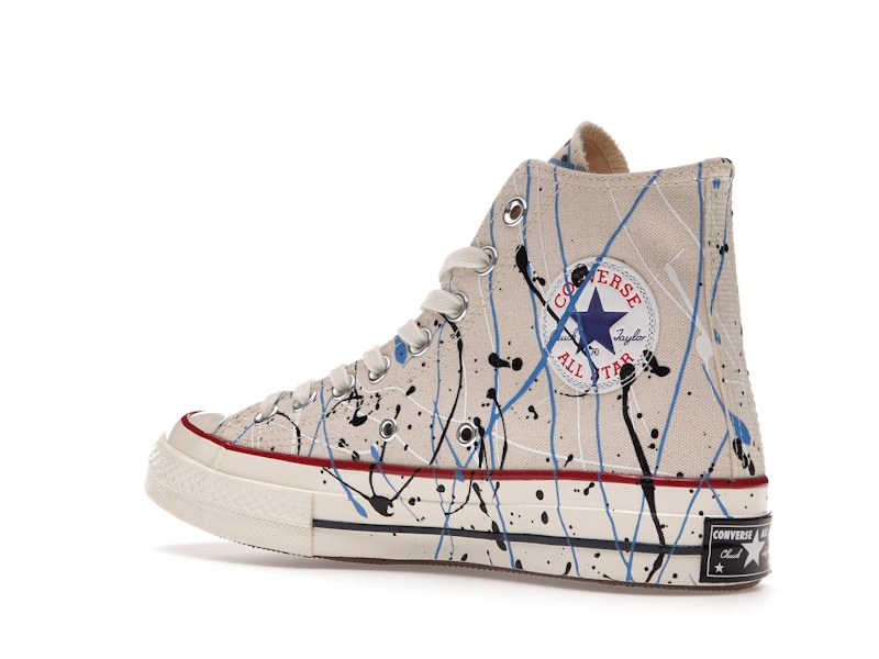 Converse Chuck Taylor All Star 70 Hi Archive Paint Splatter Egret