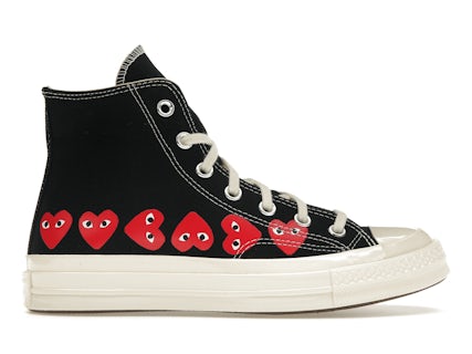 Converse Chuck Taylor All Star 70 Hi Comme des Garcons PLAY con