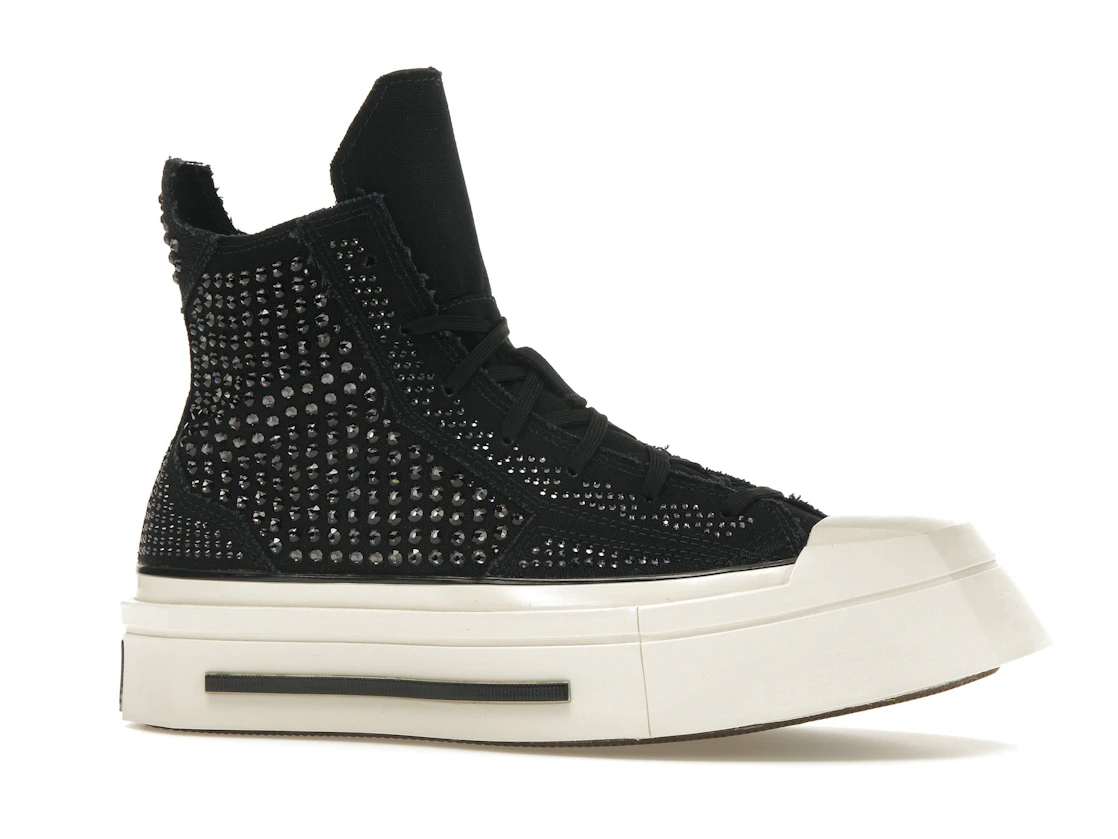 Converse Chuck Taylor All Star 70 Hi De Luxe Squared Swarovski Black (Women's)