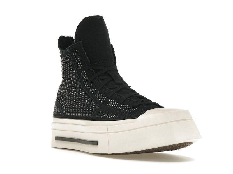 Converse Chuck Taylor All Star 70 Hi De Luxe Squared Swarovski Black (Women's)