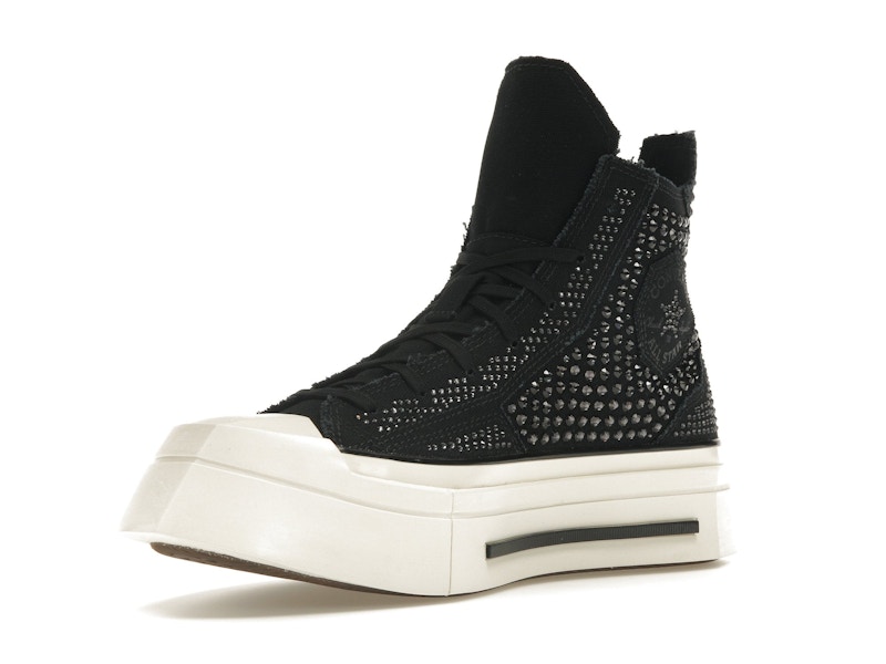 Converse Chuck Taylor All Star 70 Hi De Luxe Squared Swarovski Black (Women's)