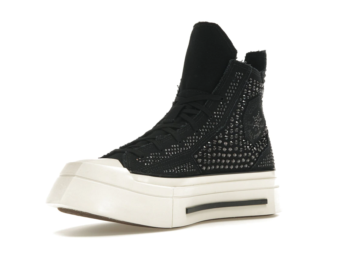 Converse Chuck Taylor All Star 70 Hi De Luxe Squared Swarovski Black (Women's)