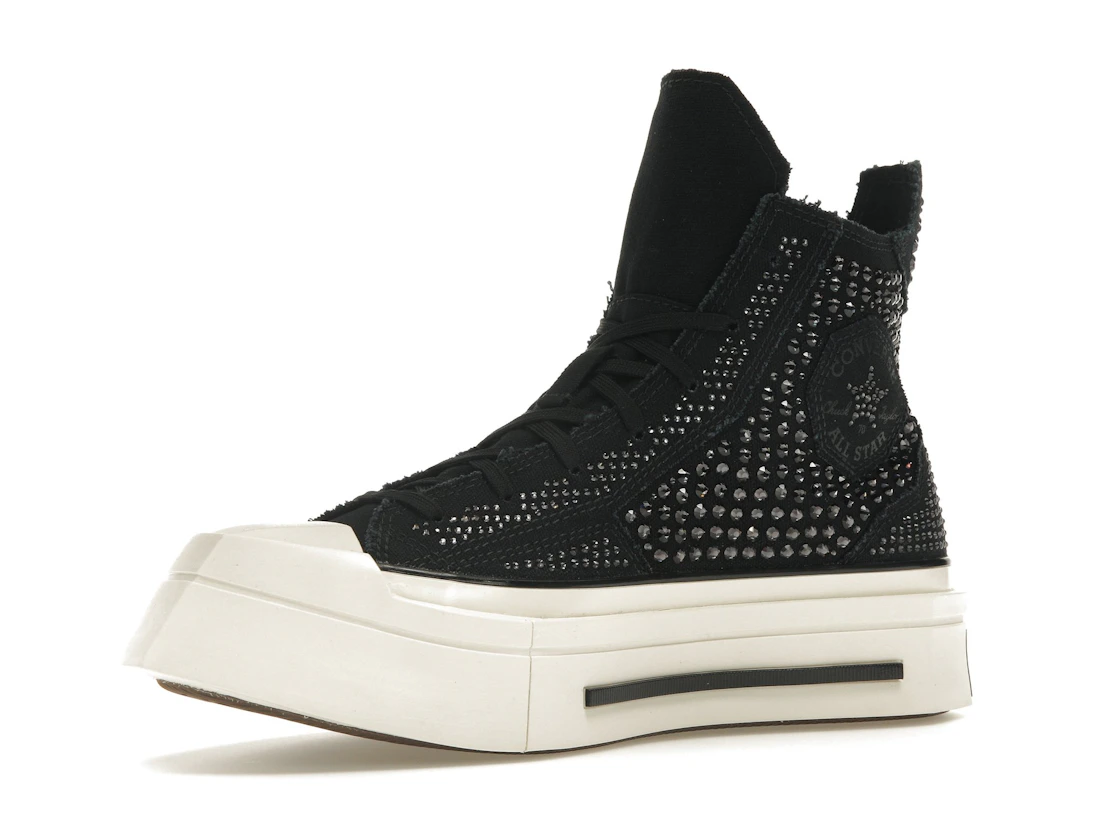 Converse Chuck Taylor All Star 70 Hi De Luxe Squared Swarovski Black (Women's)