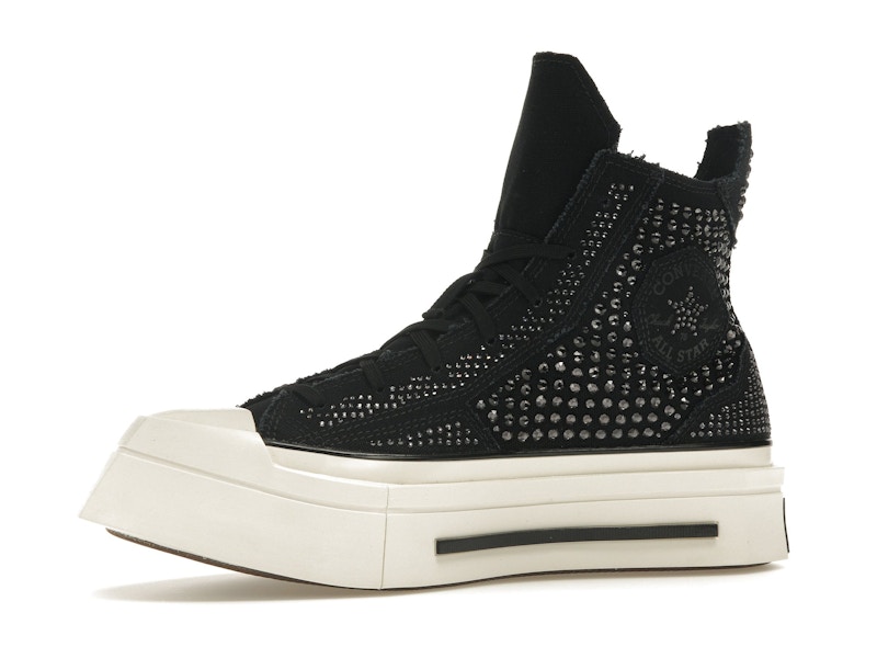 Converse Chuck Taylor All Star 70 Hi De Luxe Squared Swarovski Black (Women's)