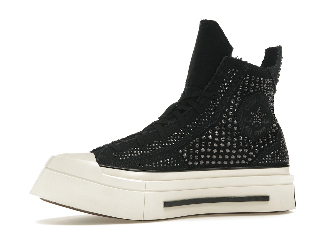 Converse Chuck Taylor All Star 70 Hi De Luxe Squared Swarovski Black (Women's)