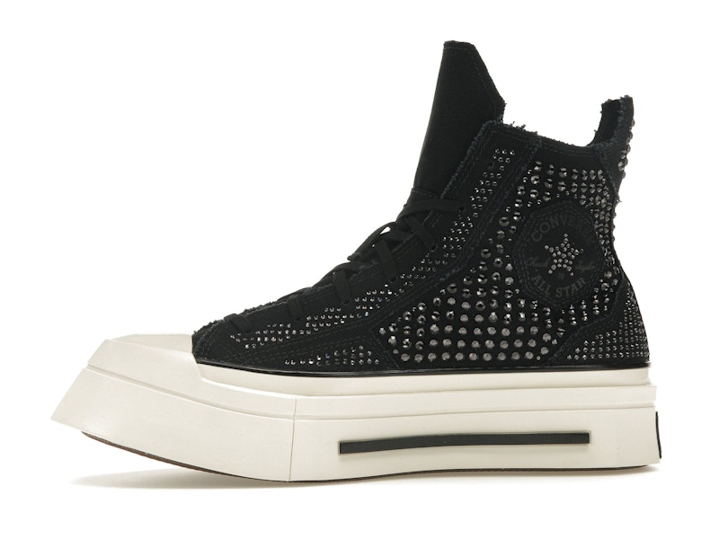 Converse Chuck Taylor All Star 70 Hi De Luxe Squared Swarovski Black (Women's)
