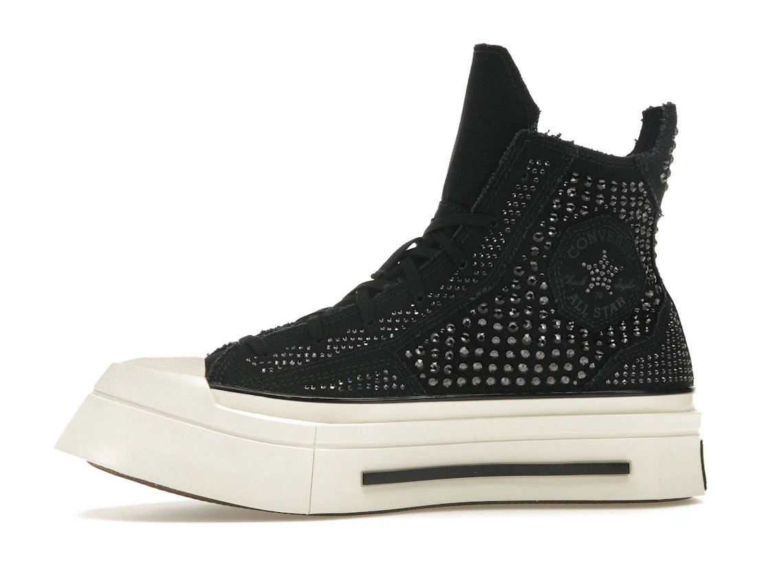 Converse Chuck Taylor All Star 70 Hi De Luxe Squared Swarovski Black (Women's)