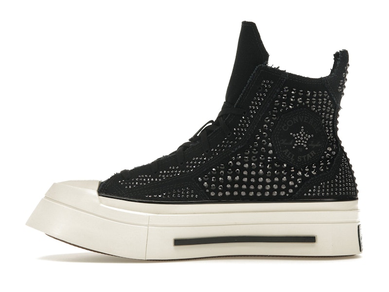 Converse Chuck Taylor All Star 70 Hi De Luxe Squared Swarovski Black (Women's)