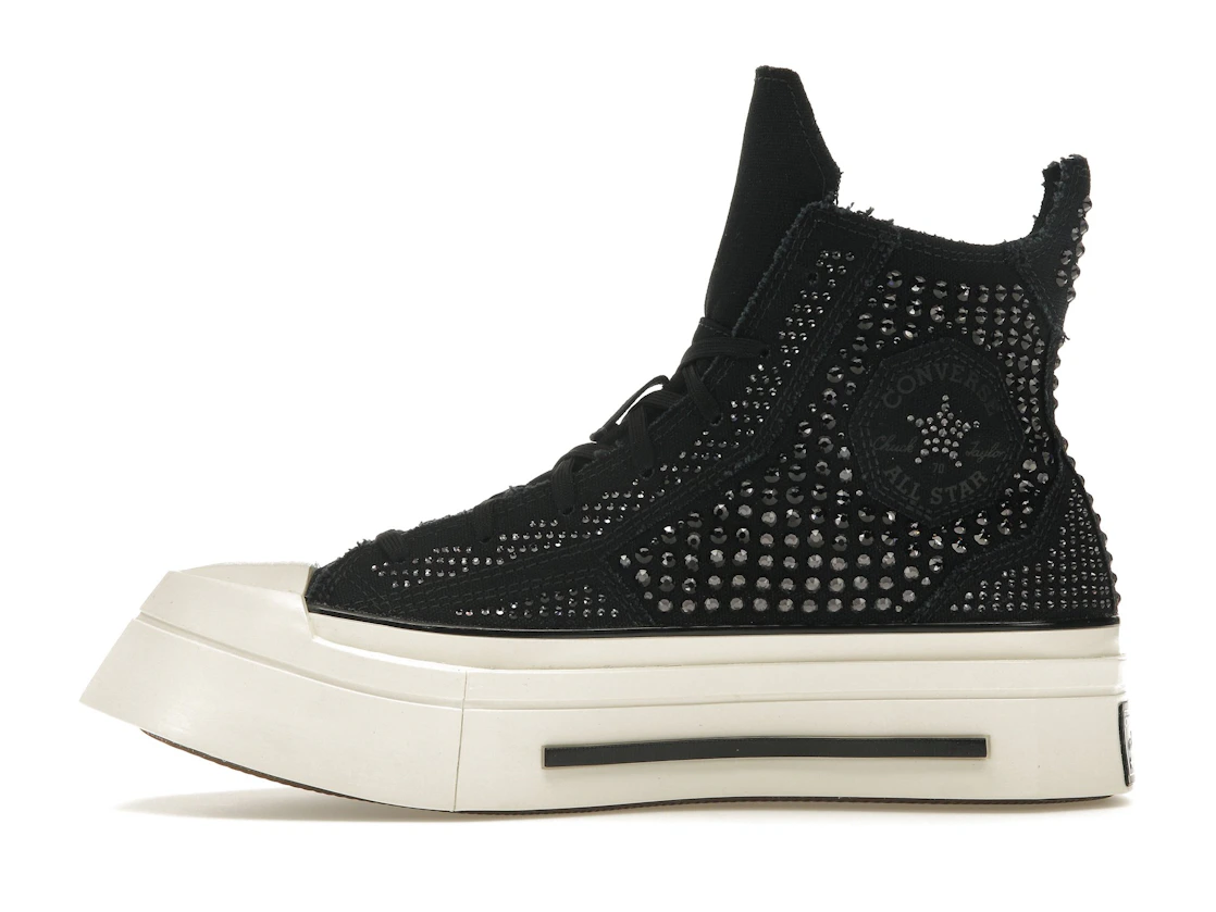 Converse Chuck Taylor All Star 70 Hi De Luxe Squared Swarovski Black (Women's)