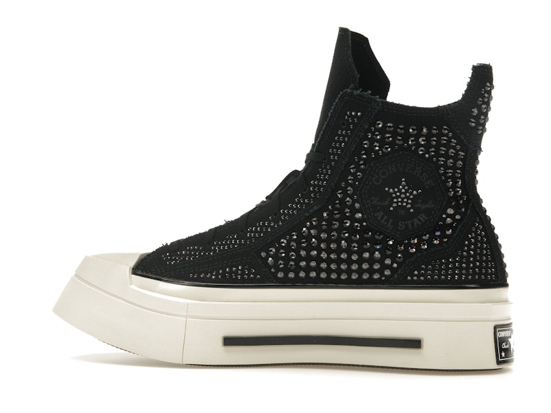 Converse Chuck Taylor All Star 70 Hi De Luxe Squared Swarovski Black (Women's)