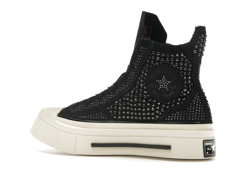 Converse Chuck Taylor All Star 70 Hi De Luxe Squared Swarovski Black (Women's)