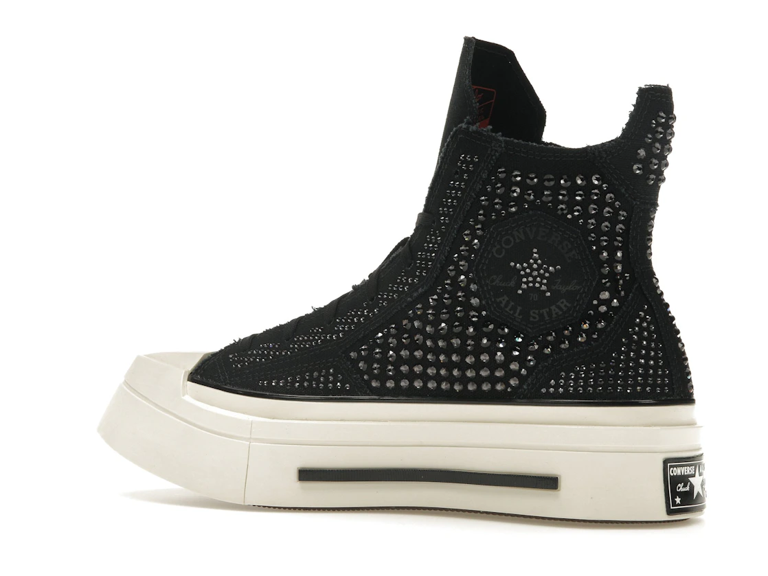 Converse Chuck Taylor All Star 70 Hi De Luxe Squared Swarovski Black (Women's)