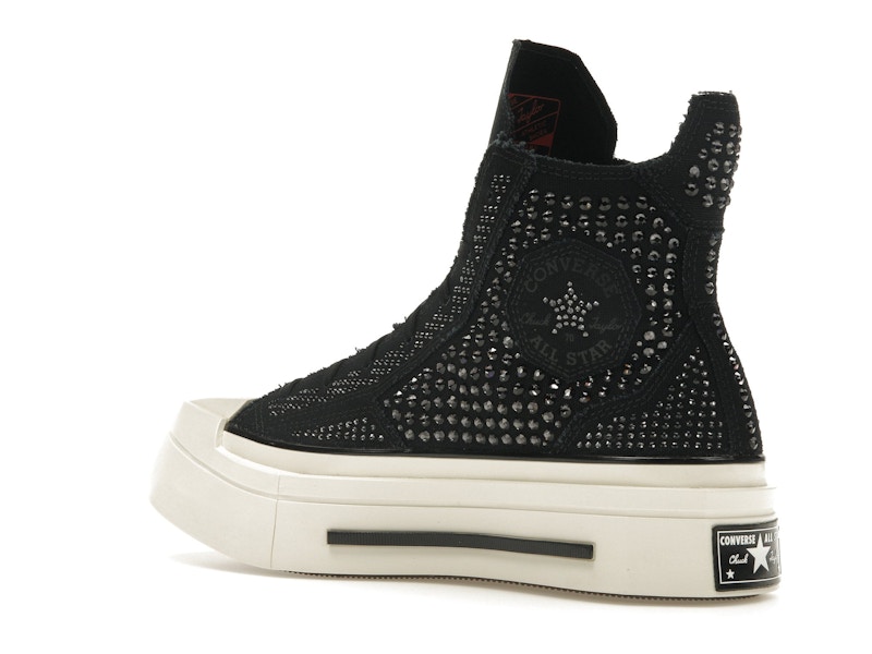 Converse Chuck Taylor All Star 70 Hi De Luxe Squared Swarovski Black (Women's)