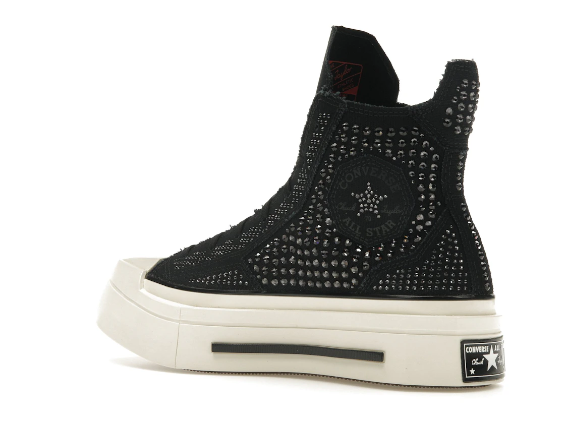 Converse Chuck Taylor All Star 70 Hi De Luxe Squared Swarovski Black (Women's)