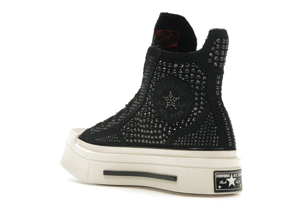 Converse Chuck Taylor All Star 70 Hi De Luxe Squared Swarovski Black (Women's)