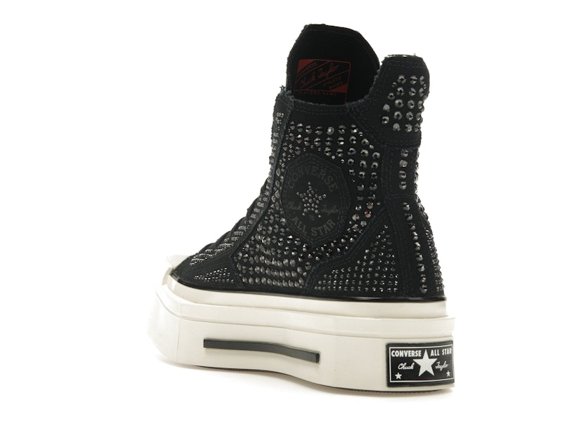 Converse Chuck Taylor All Star 70 Hi De Luxe Squared Swarovski Black (Women's)
