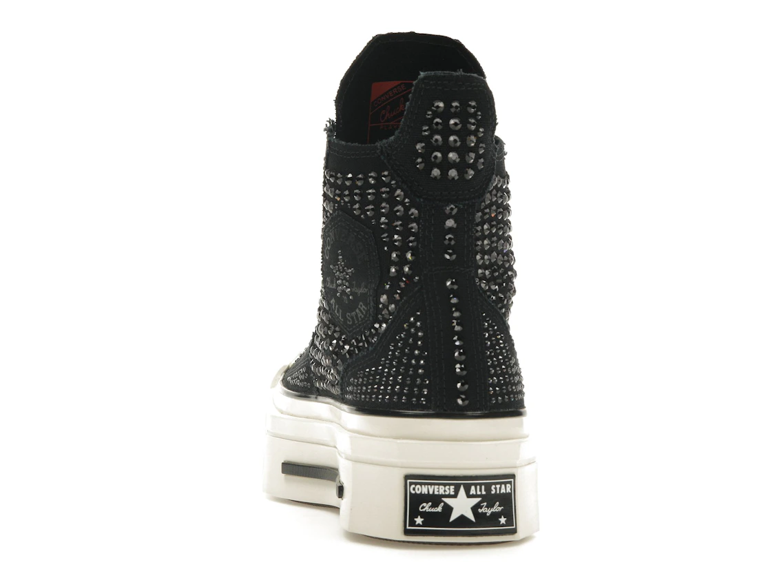 Converse Chuck Taylor All Star 70 Hi De Luxe Squared Swarovski Black (Women's)