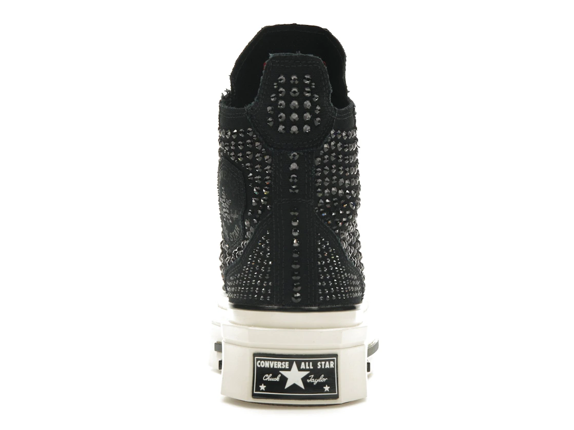 Converse Chuck Taylor All Star 70 Hi De Luxe Squared Swarovski Black (Women's)