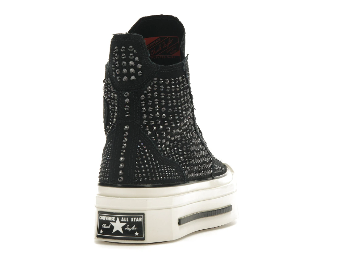 Converse Chuck Taylor All Star 70 Hi De Luxe Squared Swarovski Black (Women's)