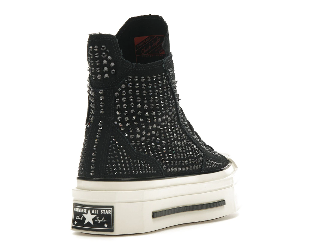 Converse Chuck Taylor All Star 70 Hi De Luxe Squared Swarovski Black (Women's)