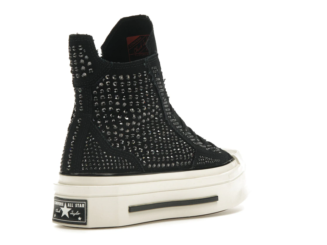 Converse Chuck Taylor All Star 70 Hi De Luxe Squared Swarovski Black (Women's)