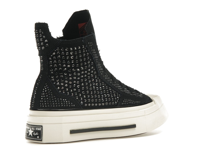 Converse Chuck Taylor All Star 70 Hi De Luxe Squared Swarovski Black (Women's)