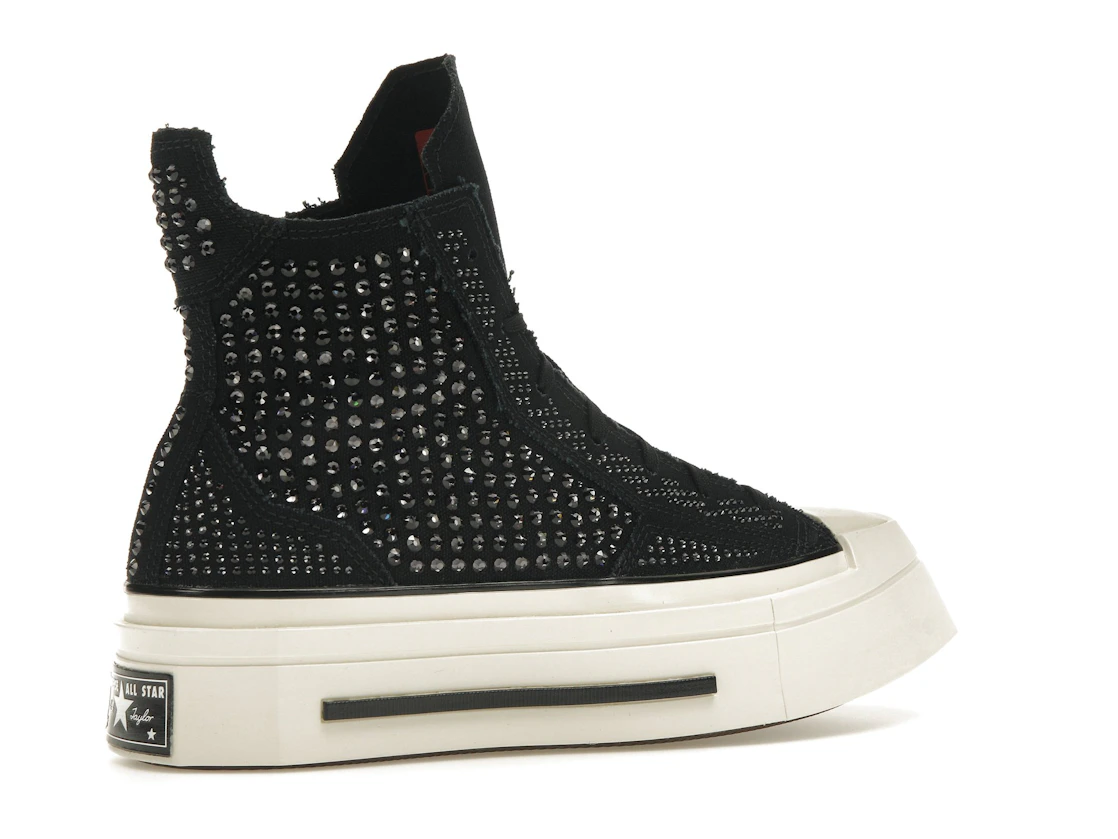 Converse Chuck Taylor All Star 70 Hi De Luxe Squared Swarovski Black (Women's)