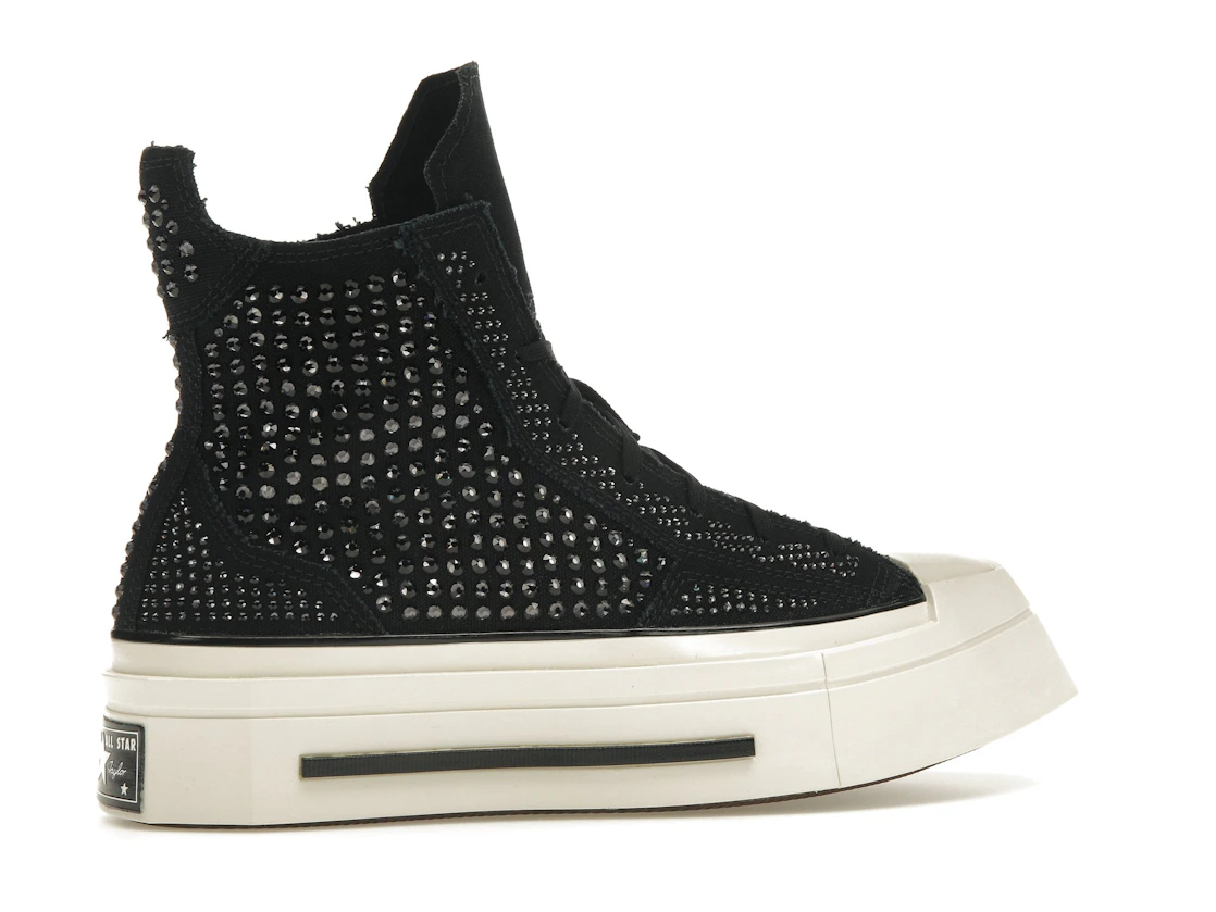 Converse Chuck Taylor All Star 70 Hi De Luxe Squared Swarovski Black (Women's)