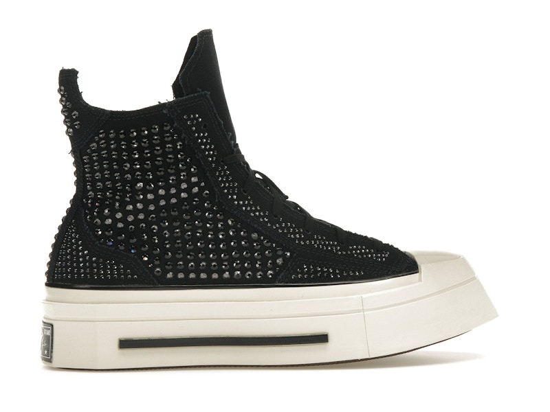 Converse Chuck Taylor All Star 70 Hi De Luxe Squared Swarovski Black (Women's)
