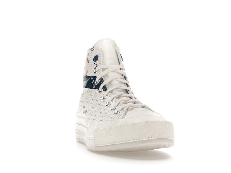 Converse Chuck Taylor All Star 70 Hi DuPont Tyvek White