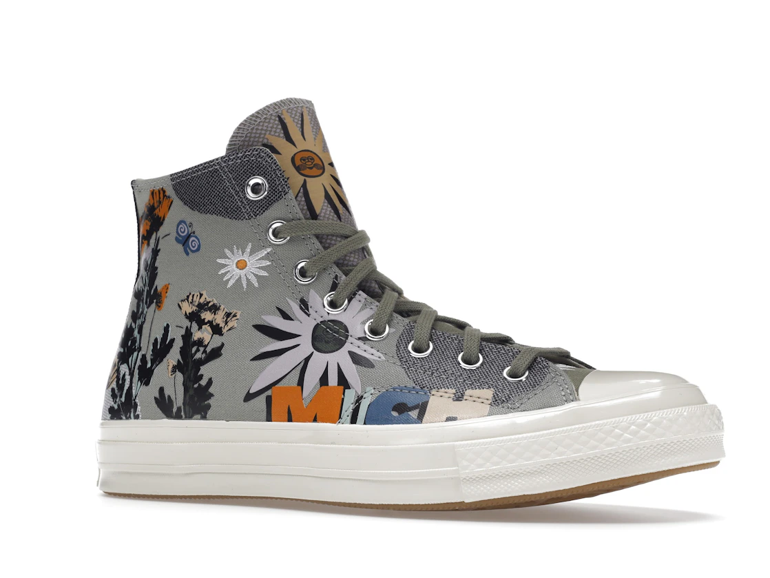 Converse Chuck Taylor All Star 70 Hi Floral Much Love Slate Egret